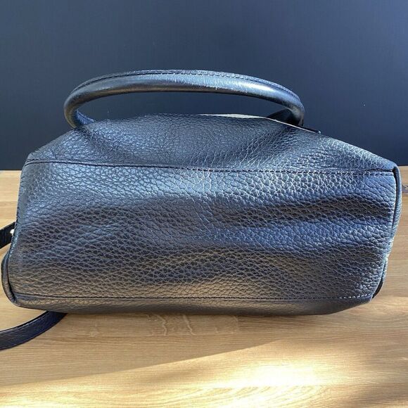 Kate Spade Carmen Southport Avenue Buttermilk Cream Black Satchel Purse - Picture 7 of 15